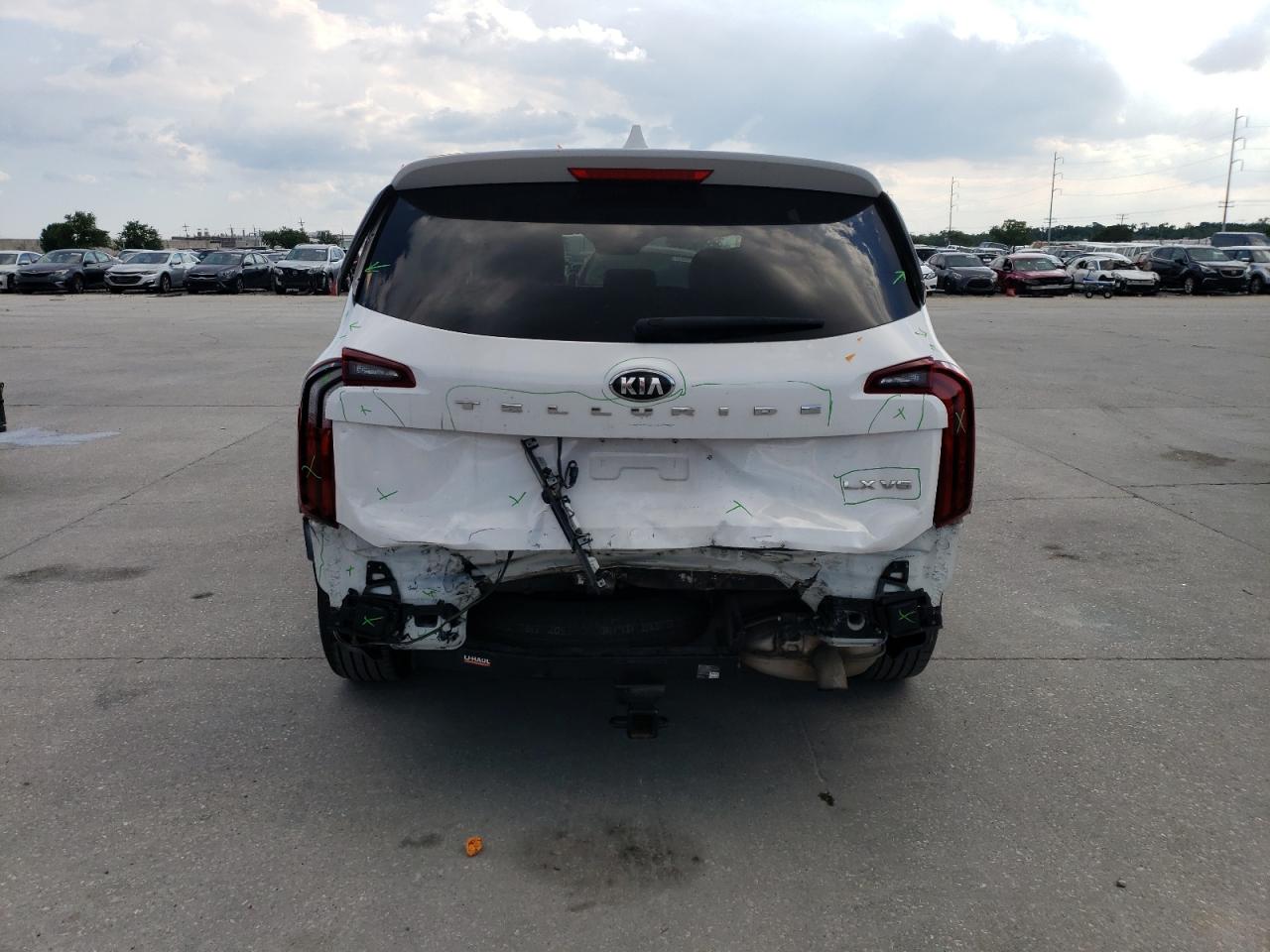 2021 Kia Telluride Lx VIN: 5XYP2DHCXMG124873 Lot: 53035863