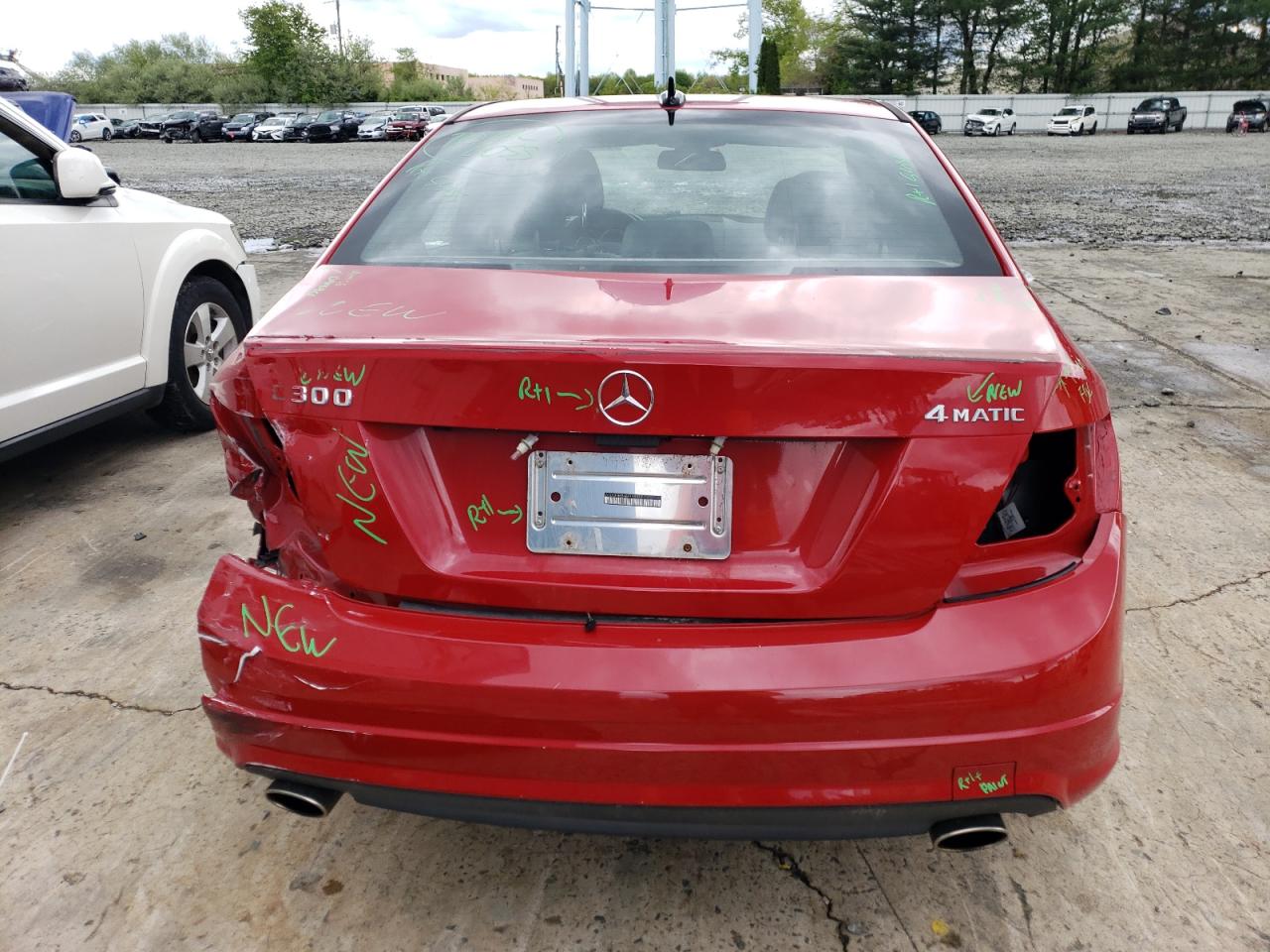 WDDGF8BB4BR159571 2011 Mercedes-Benz C 300 4Matic