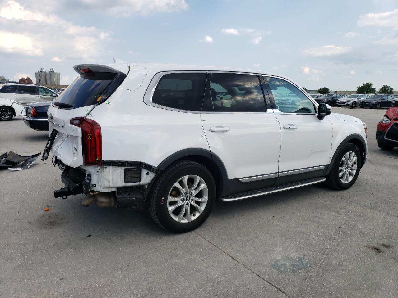 2021 Kia Telluride Lx VIN: 5XYP2DHCXMG124873 Lot: 53035863