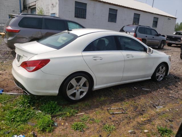  MERCEDES-BENZ CLA-CLASS 2015 Белый