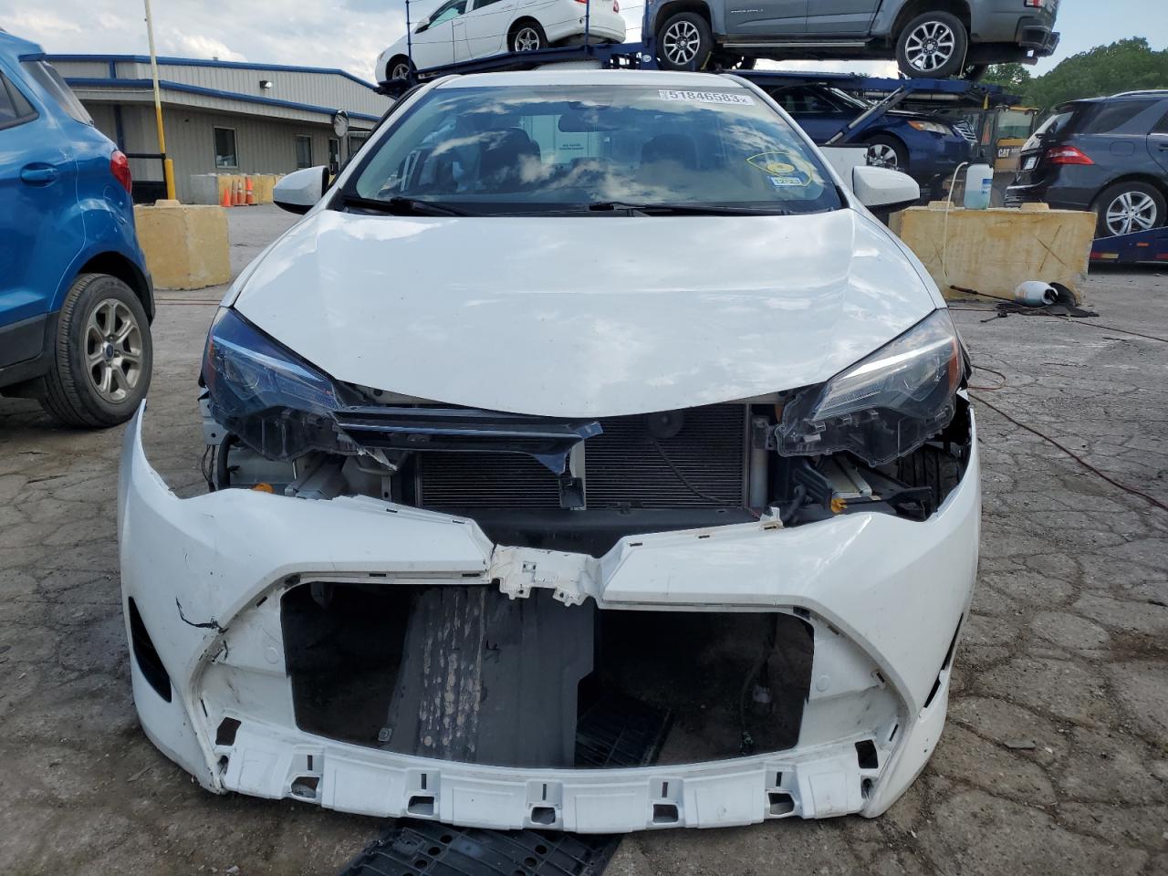 2017 Toyota Corolla L VIN: 5YFBURHEXHP574074 Lot: 51846583