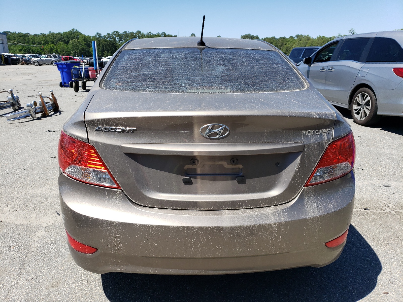 KMHCT4AEXDU304744 2013 Hyundai Accent Gls