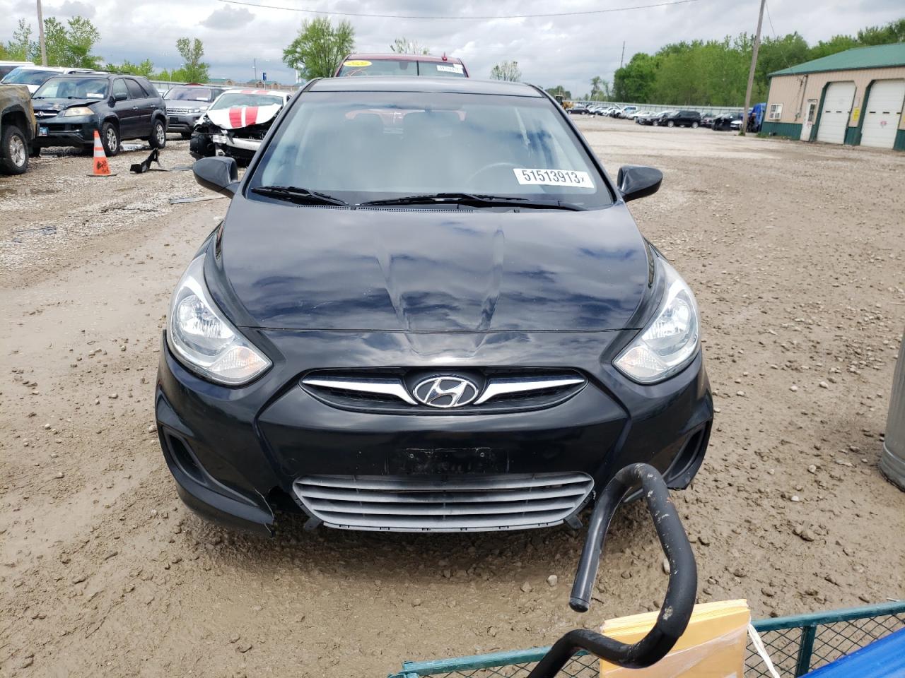 VIN KMHCT5AE0DU099974 2013 HYUNDAI ACCENT no.5