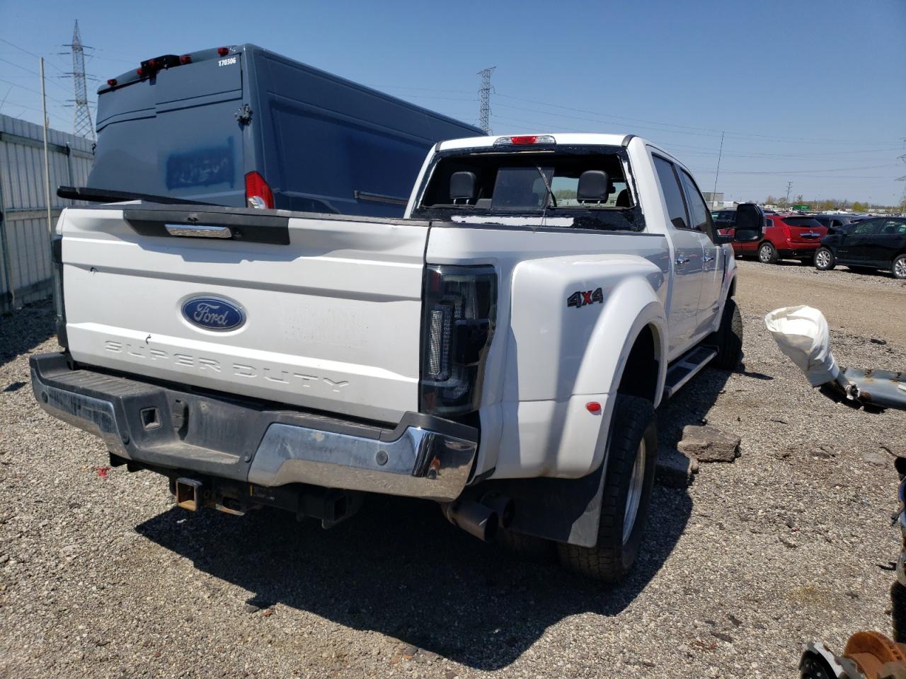 1FT8W3DT7HEF44307 2017 Ford F350 Super Duty