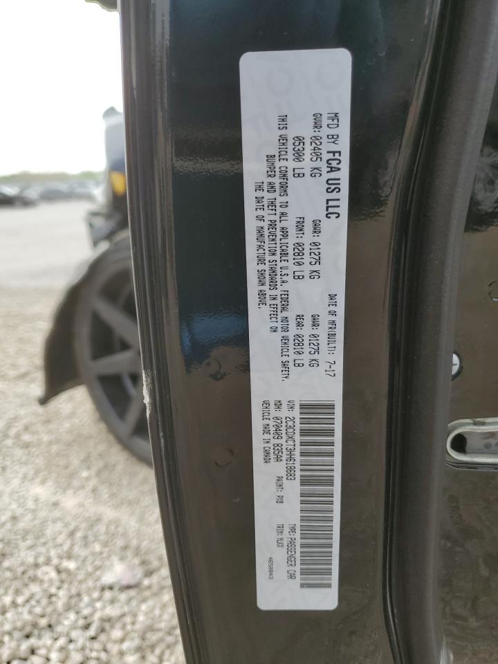 2017 Dodge Charger R/T VIN: 2C3CDXCT3HH618683 Lot: 51060453