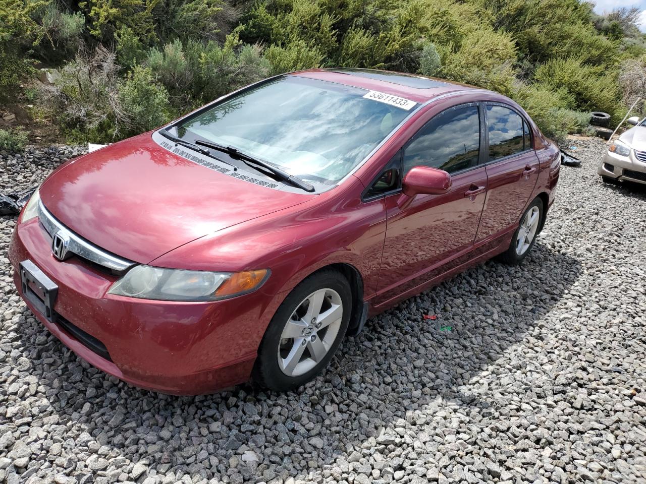 2008 Honda Civic Ex VIN: 1HGFA16888L103060 Lot: 53611433