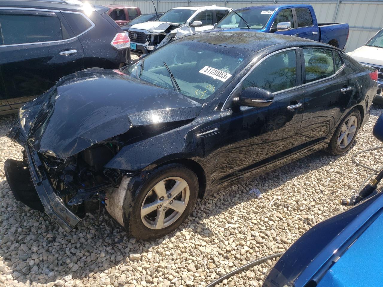 5XXGM4A74FG378111 2015 Kia Optima Lx