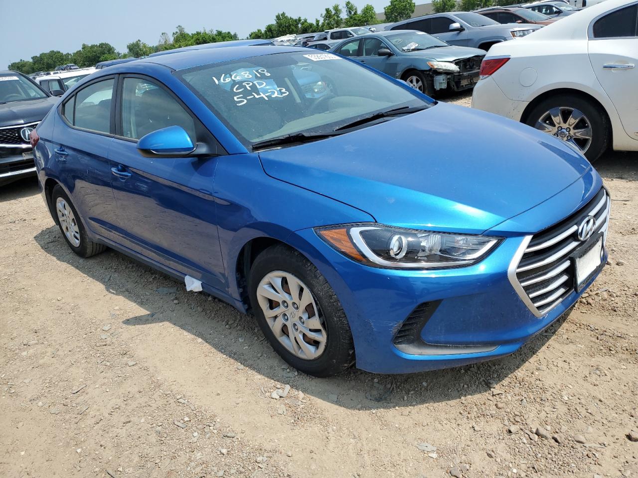 5NPD74LF7JH273848 2018 Hyundai Elantra Se