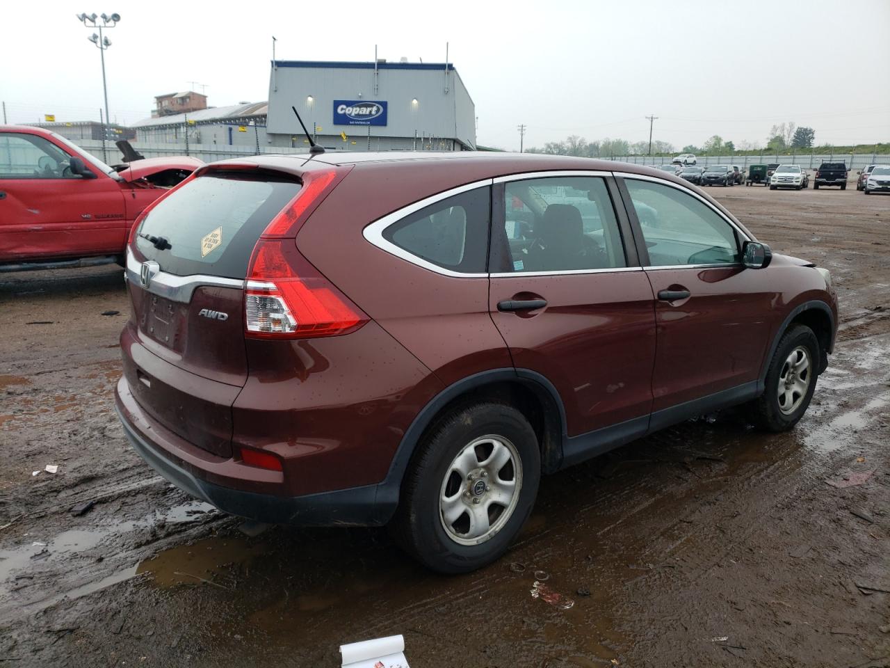 5J6RM4H30FL113255 2015 Honda Cr-V Lx