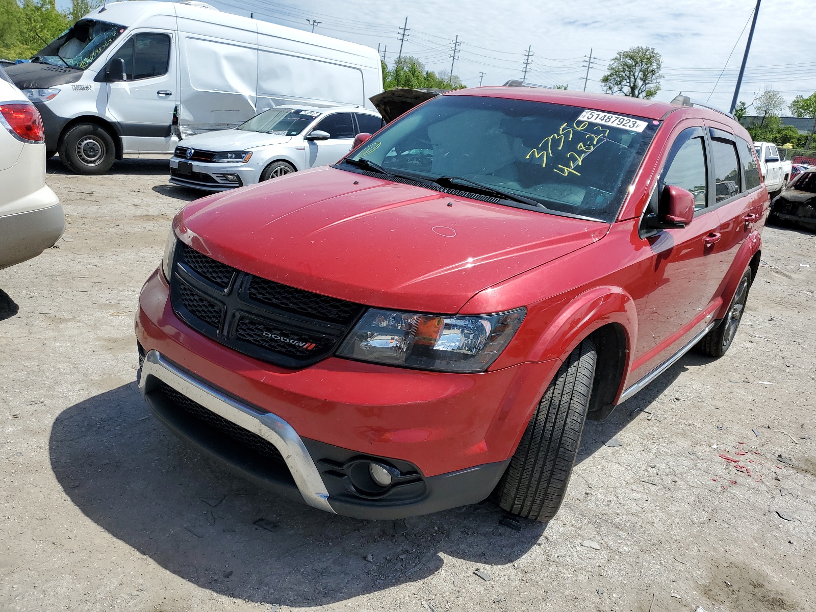 3C4PDCGG5FT611385 2015 Dodge Journey Crossroad