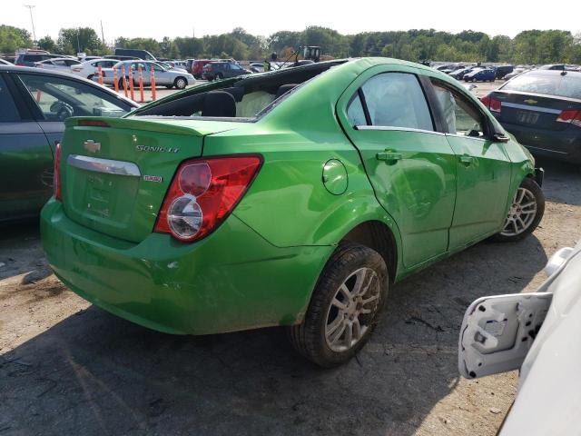 Sedans CHEVROLET SONIC 2015 Green