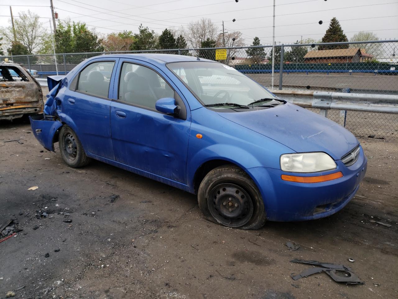 2004 Chevrolet Aveo VIN: KL1TD52634B207340 Lot: 51620583