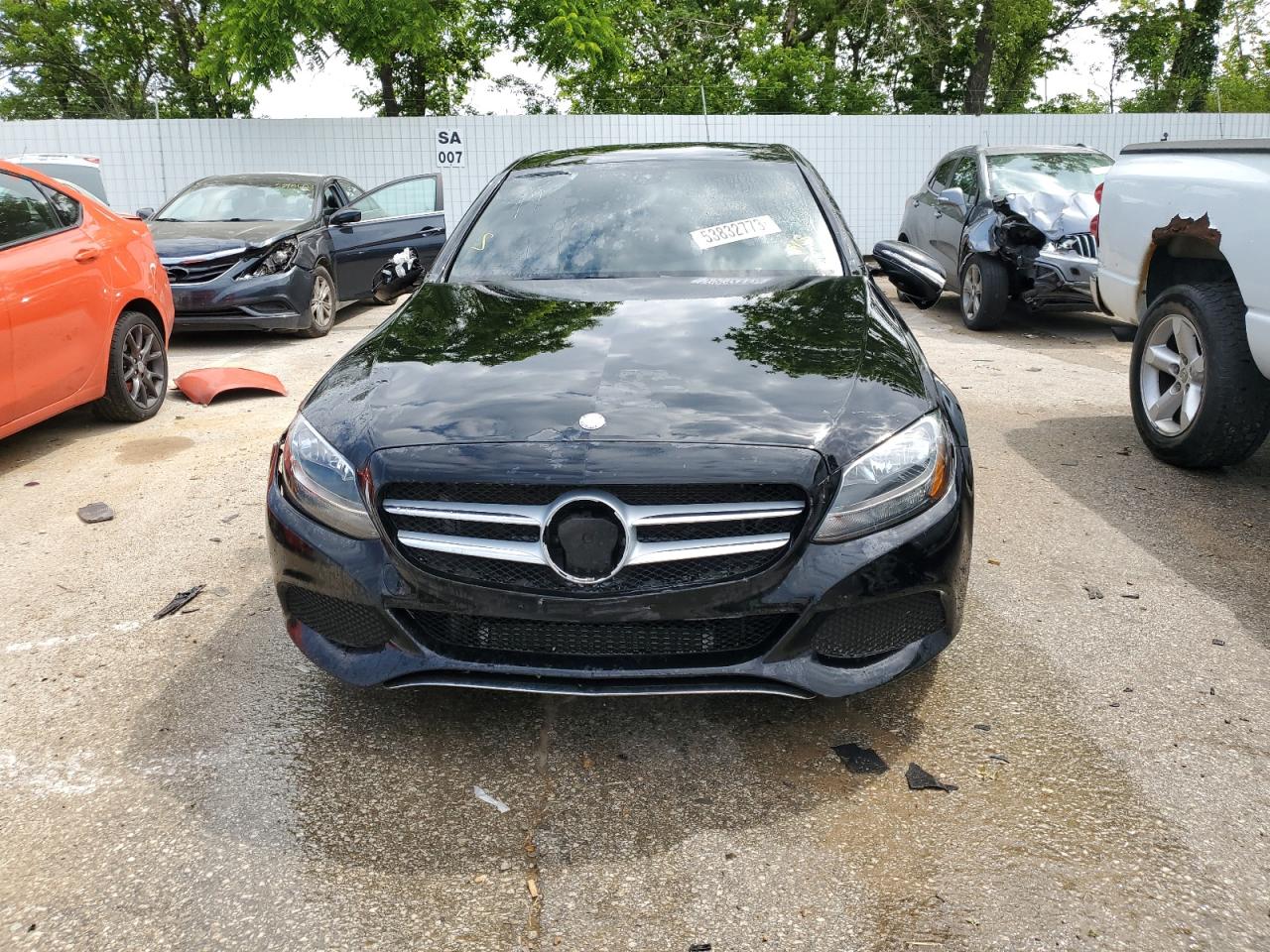 55SWF4KBXFU063307 2015 Mercedes-Benz C 300 4Matic