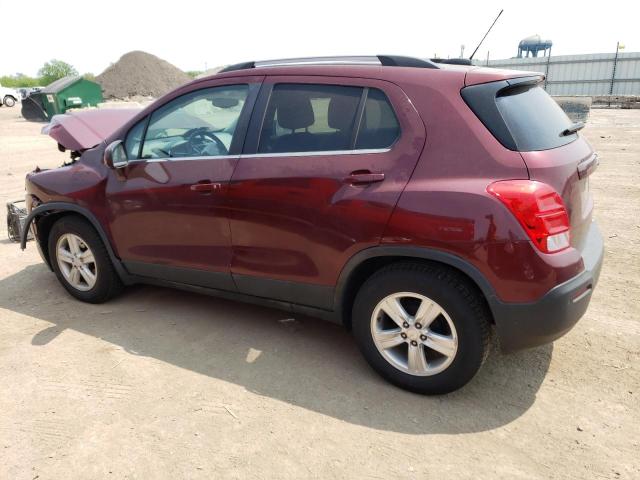  CHEVROLET TRAX 2016 Бордовый