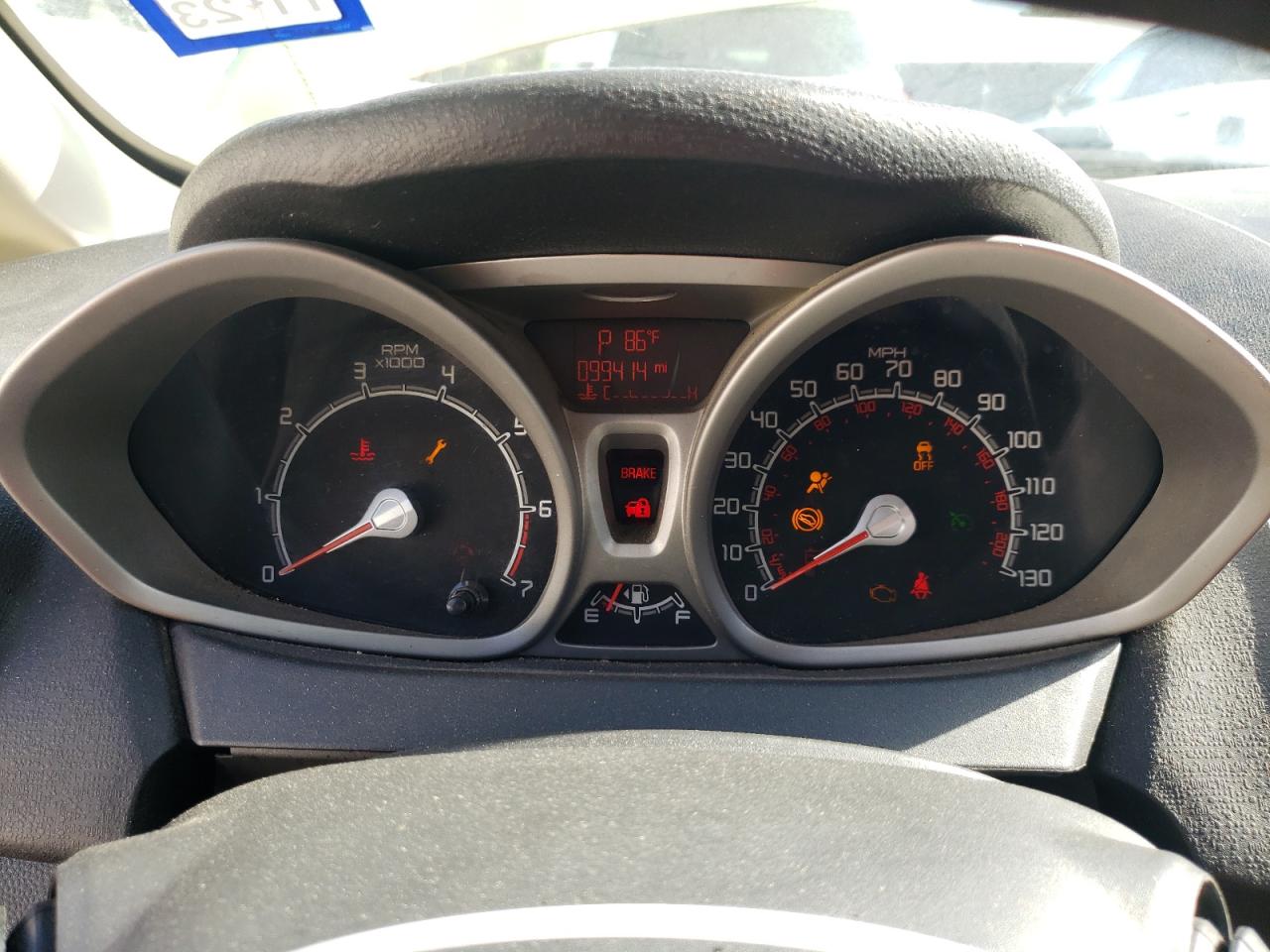 2013 Ford Fiesta Se VIN: 3FADP4BJ3DM193313 Lot: 61399104