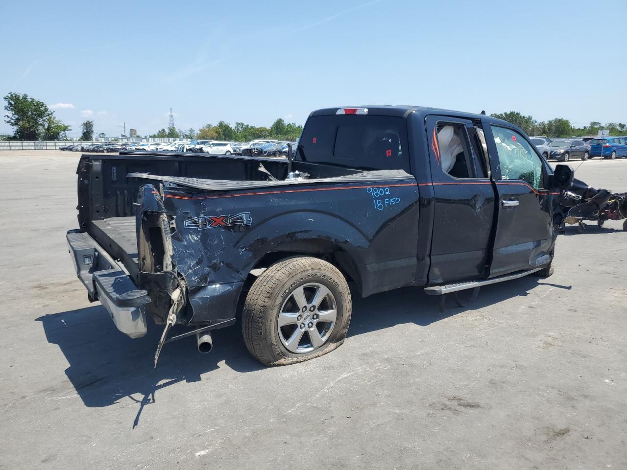 2018 Ford F150 Super Cab VIN: 1FTFX1E5XJFE08598 Lot: 51451843