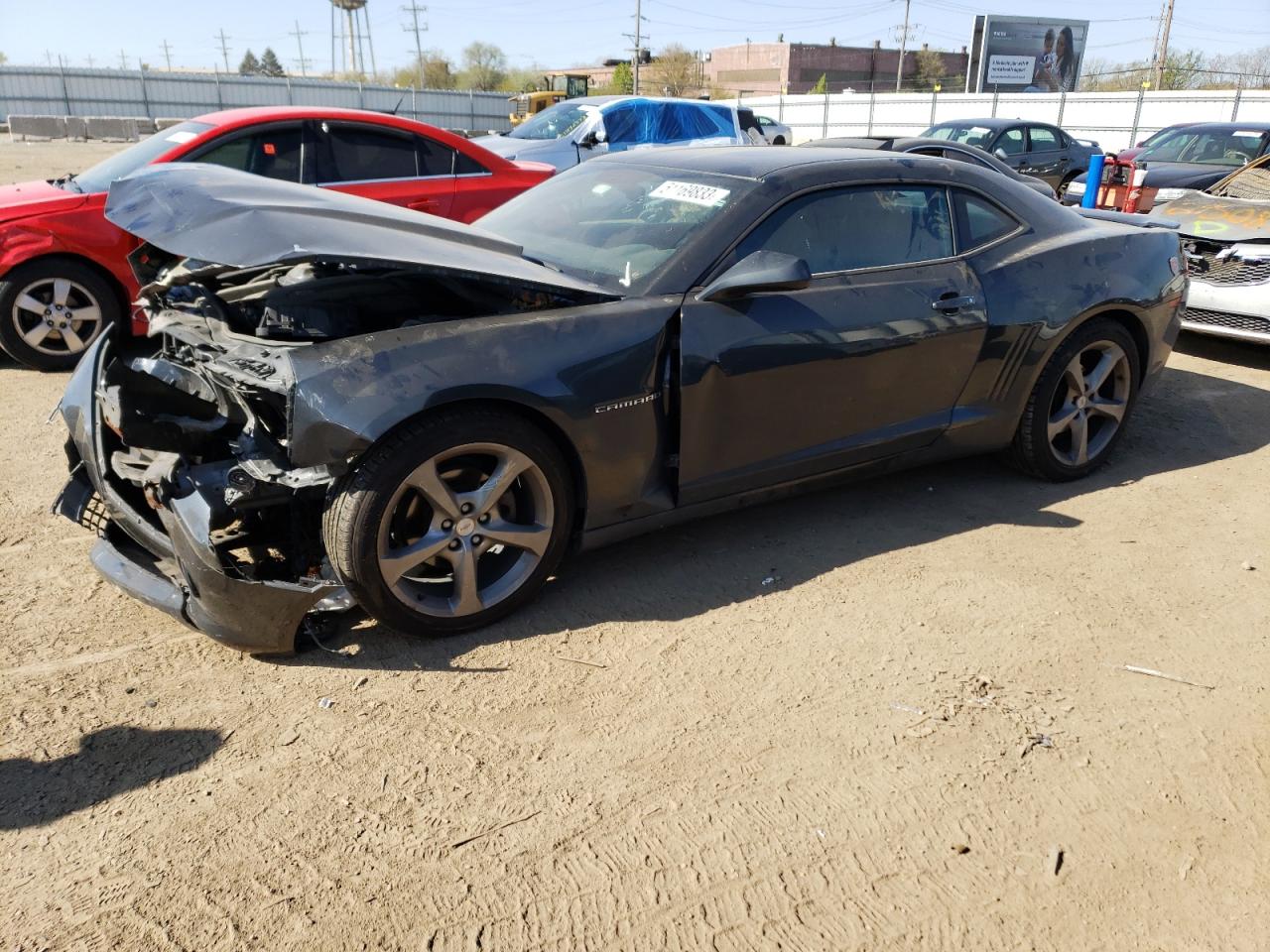 2G1FB1E38E9272105 2014 Chevrolet Camaro Lt