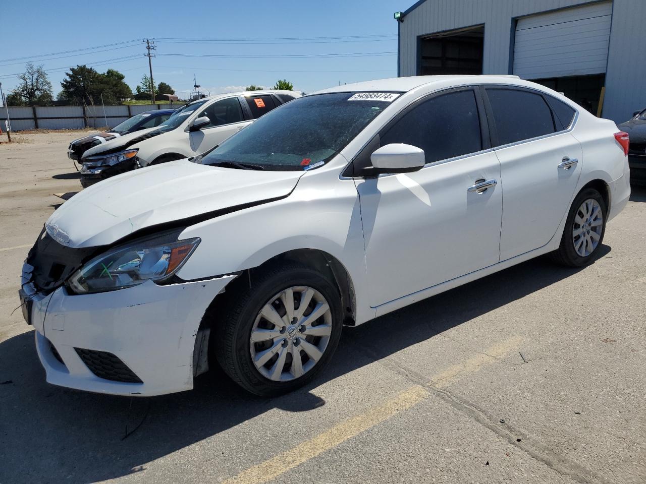 2017 Nissan Sentra S VIN: 3N1AB7APXHY242172 Lot: 54983474