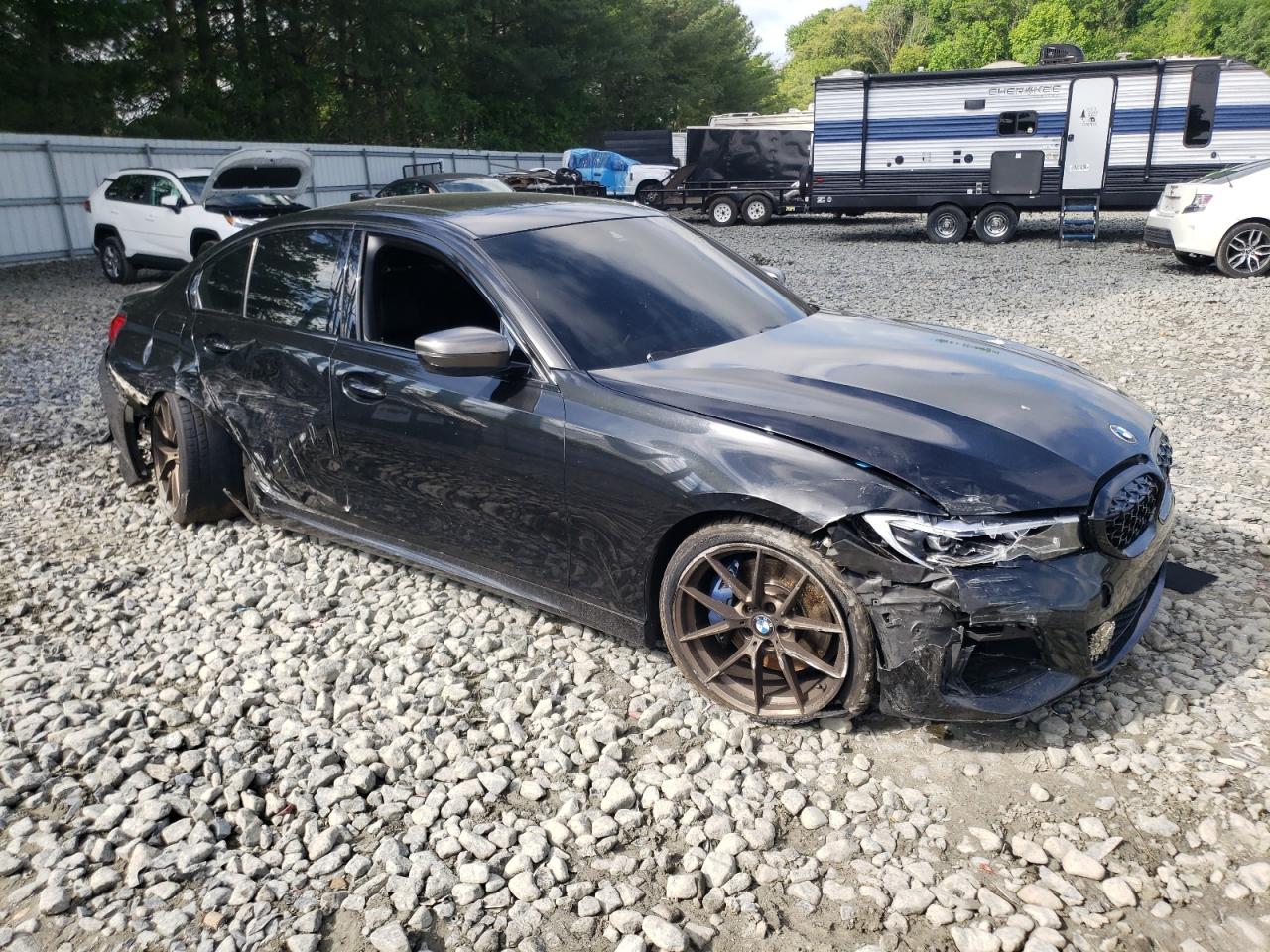 2020 BMW M340Xi VIN: WBA5U9C06LFH03470 Lot: 55180344