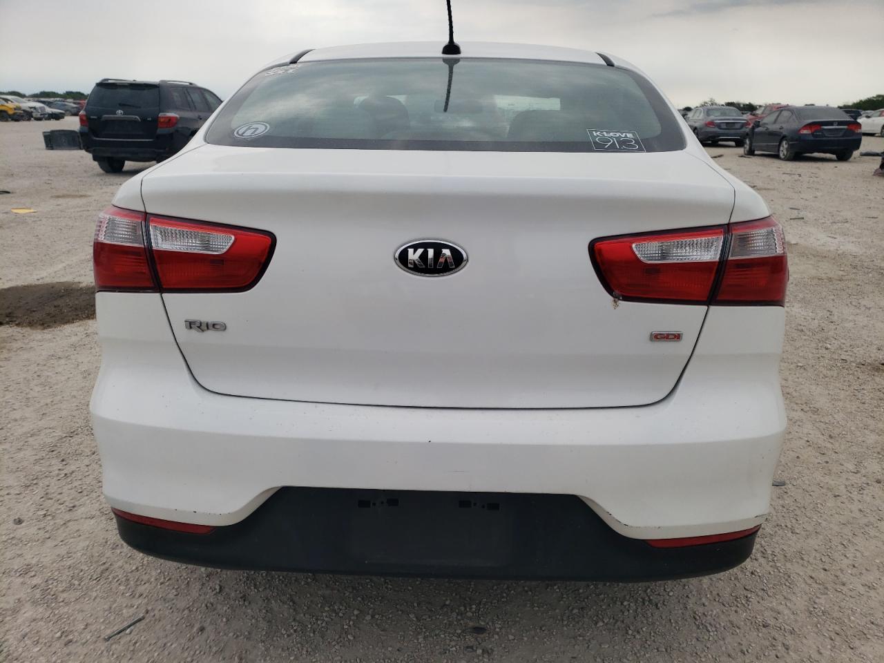 2016 Kia Rio Lx VIN: KNADM4A36G6548224 Lot: 57154404