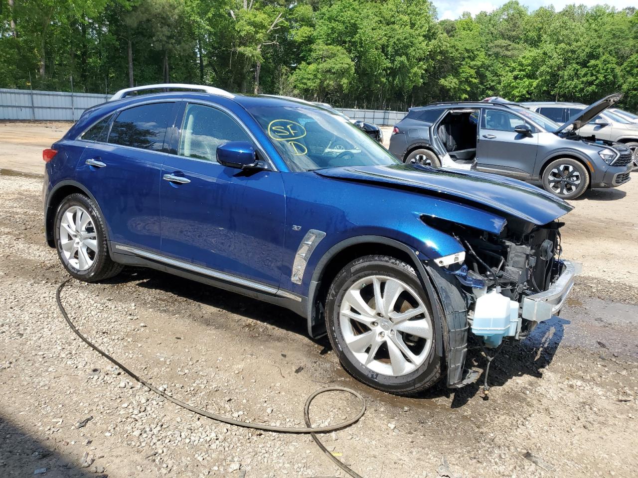 2016 Infiniti Qx70 VIN: JN8CS1MU5GM671388 Lot: 52870334
