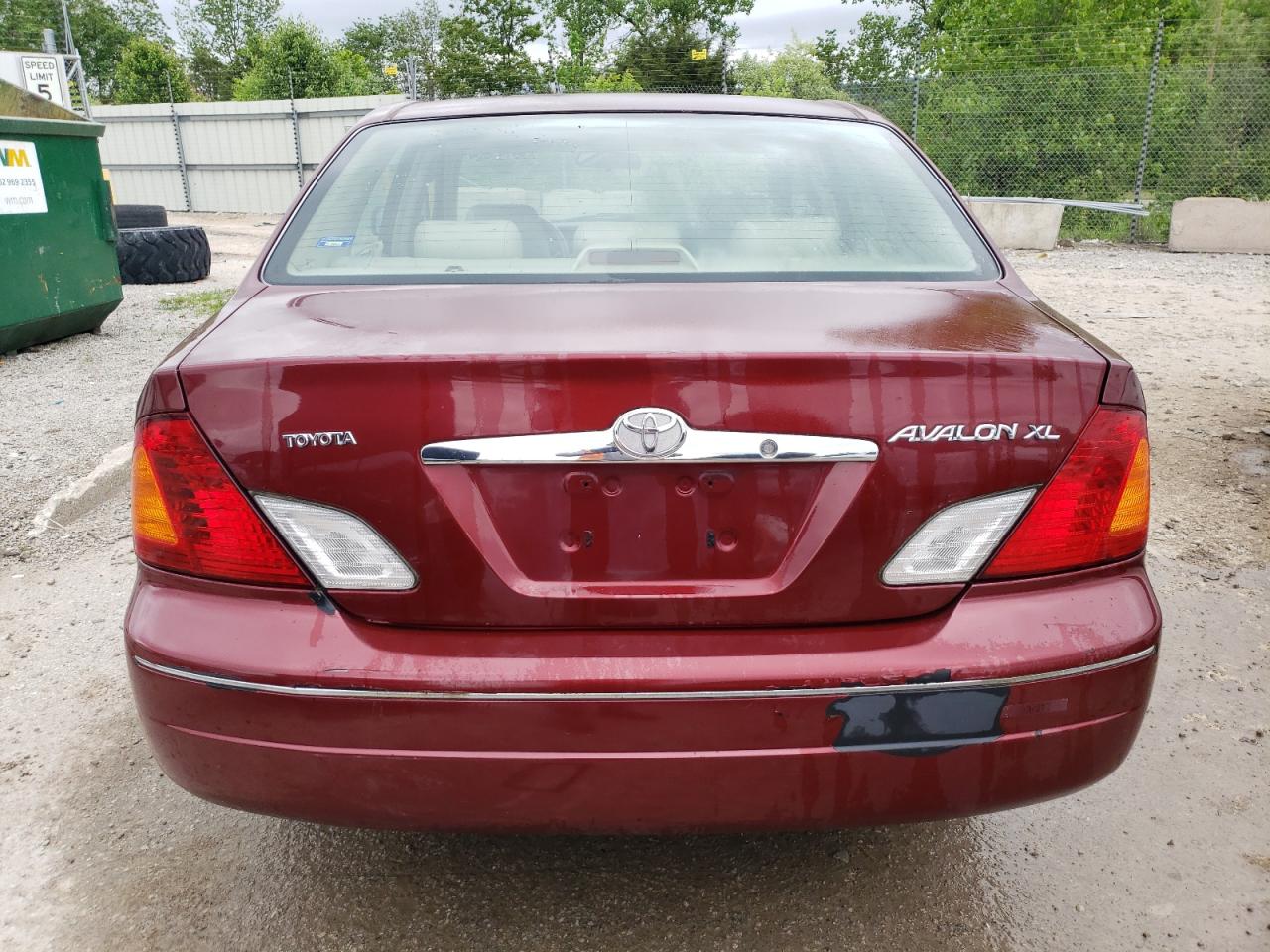 2001 Toyota Avalon Xl VIN: 4T1BF28B01U185620 Lot: 54145934