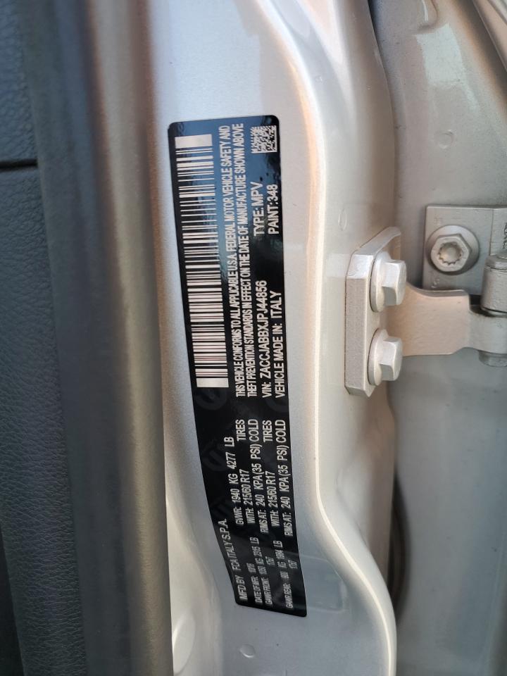 2018 Jeep Renegade Latitude VIN: ZACCJABBXJPJ44856 Lot: 54980124