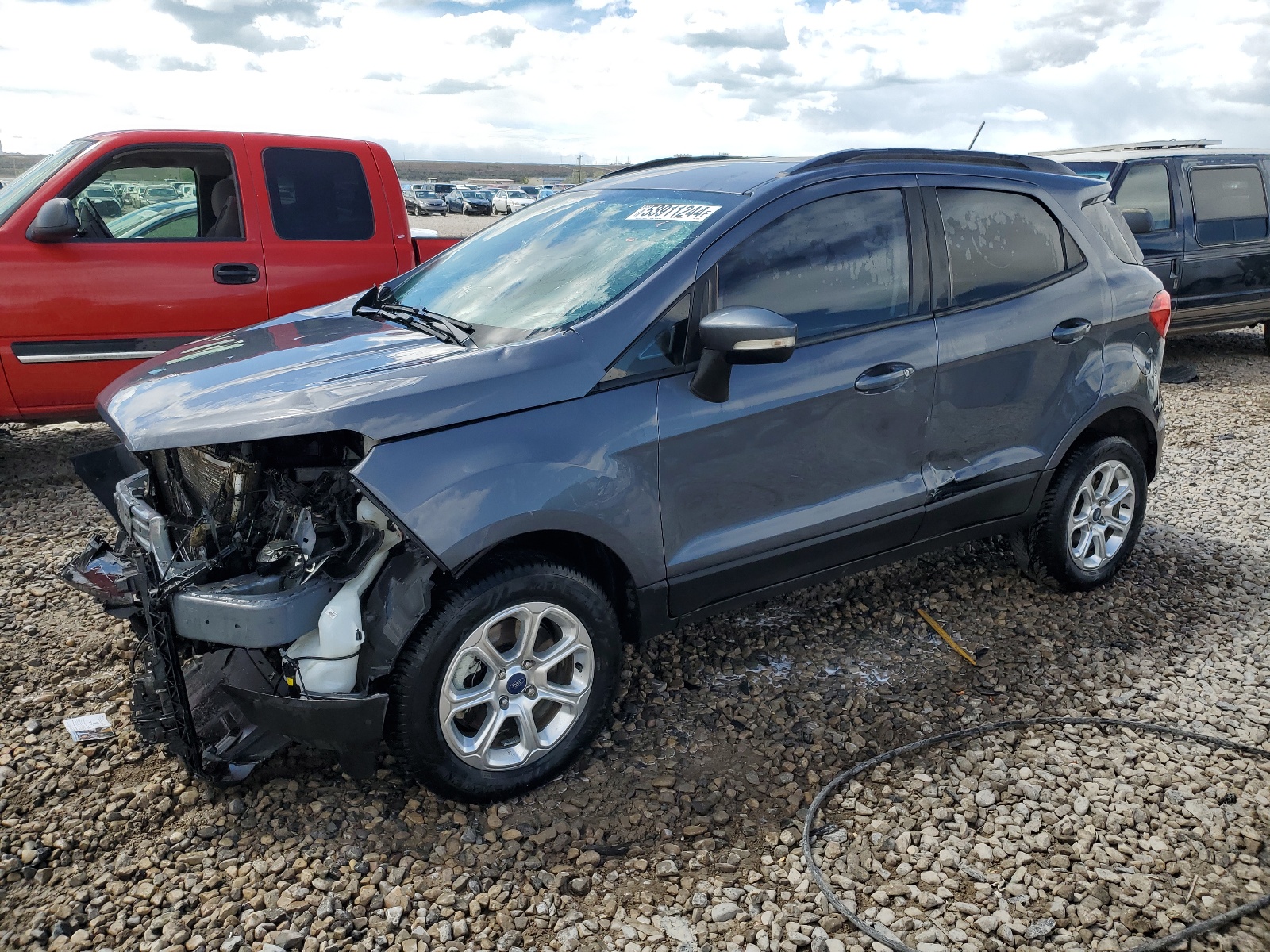 2018 Ford Ecosport Se vin: MAJ6P1UL0JC232488