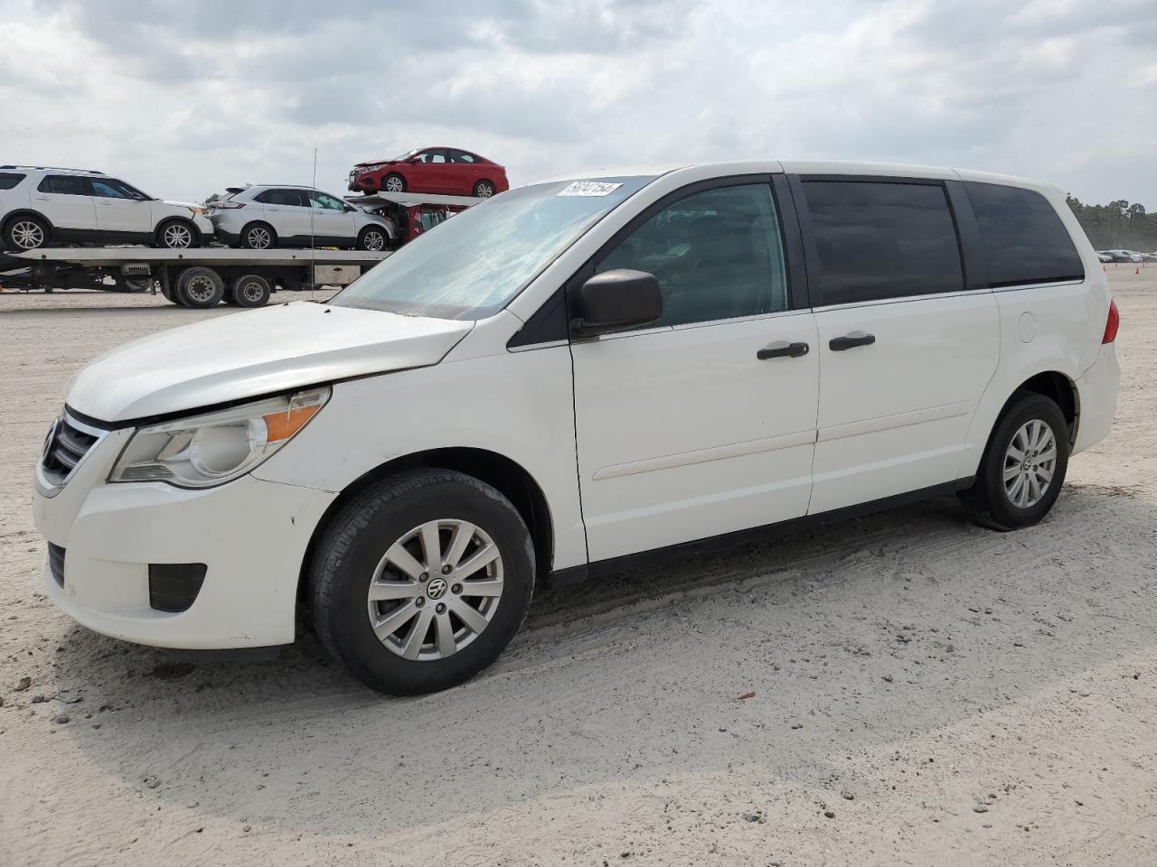 2009 Volkswagen Routan S na sprzedaż w Houston, TX - Burn - Engine