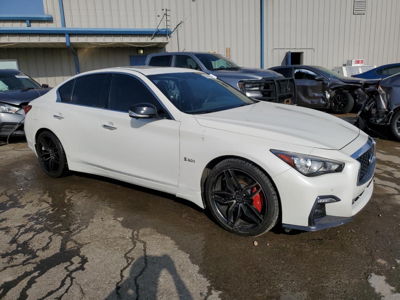 2020 Infiniti Q50 Red Sport 400 VIN: JN1FV7AP4LM630040 Lot: 53489304