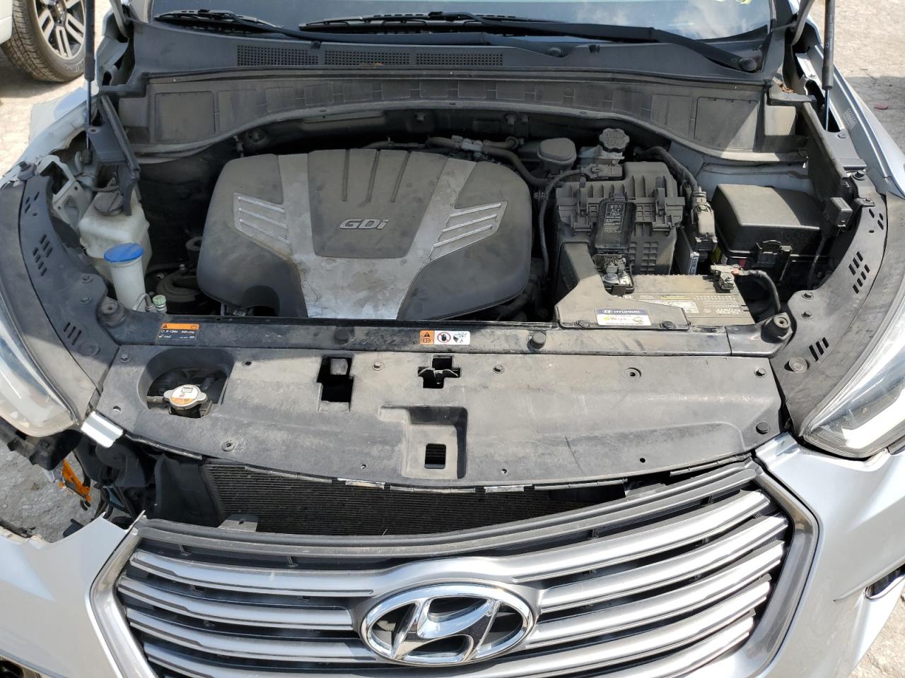 KM8SM4HF0HU187480 2017 Hyundai Santa Fe Se