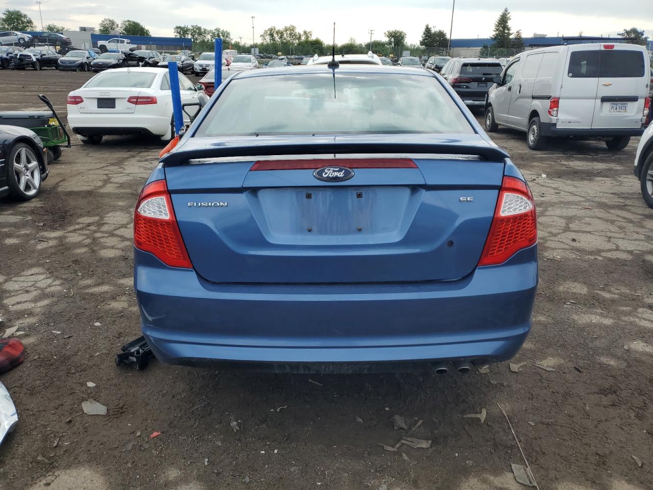 2010 Ford Fusion Se VIN: 3FAHP0HA5AR287743 Lot: 56614664