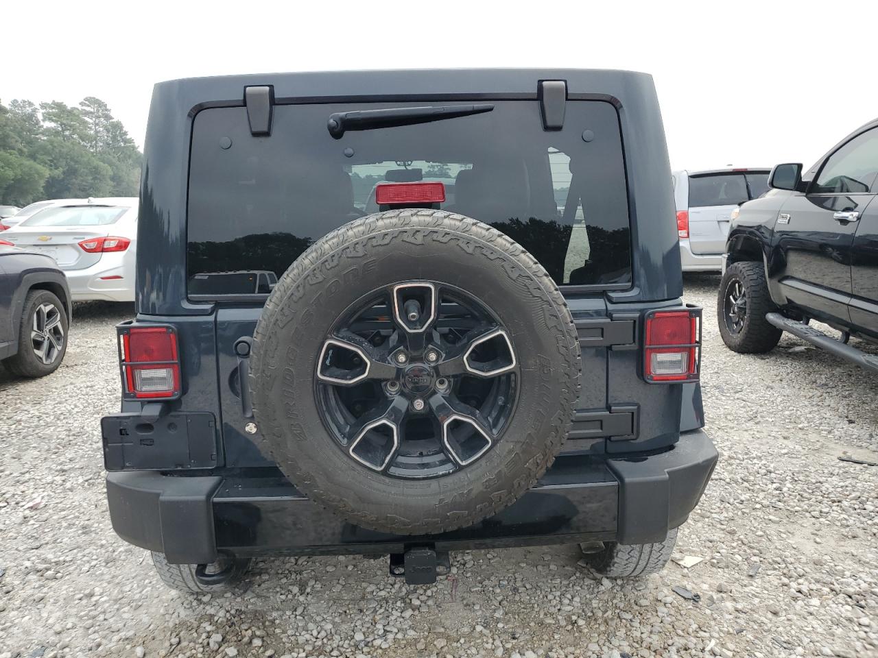 2017 Jeep Wrangler Unlimited Sahara VIN: 1C4HJWEG4HL679189 Lot: 53610394