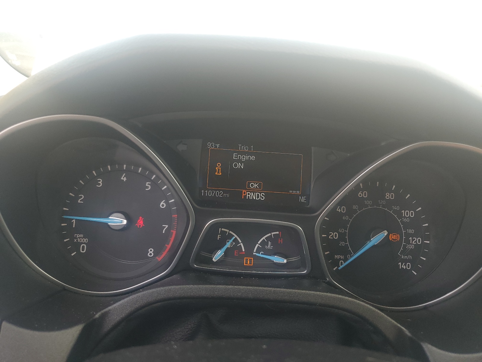 1FADP3J22FL323879 2015 Ford Focus Titanium