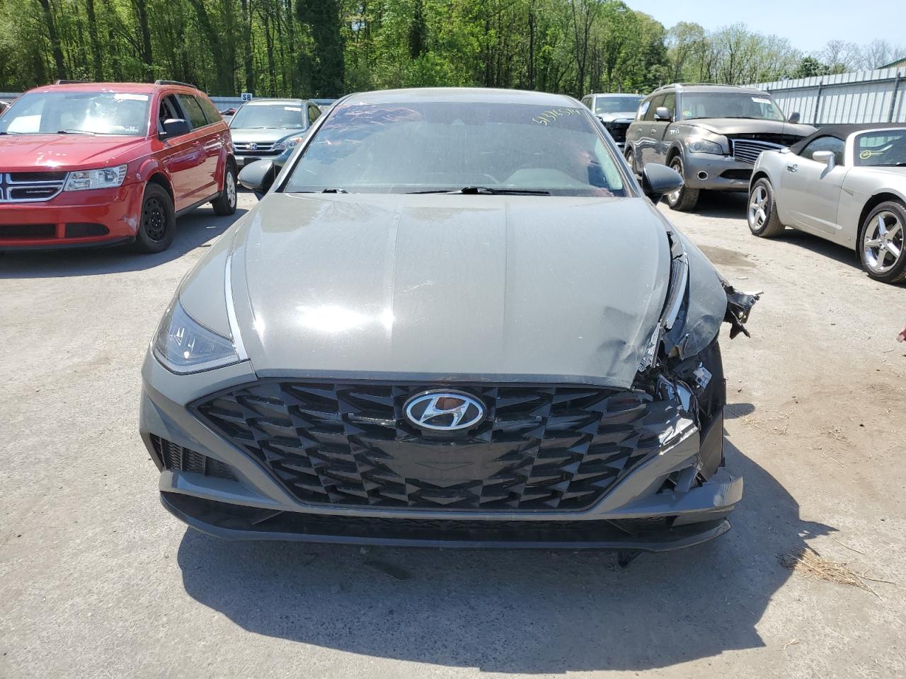 2020 Hyundai Sonata Sel VIN: 5NPEF4JA8LH053734 Lot: 51376574