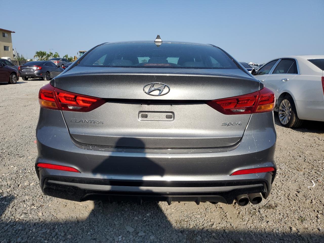 2018 Hyundai Elantra Sport VIN: KMHD04LB0JU554702 Lot: 55132014