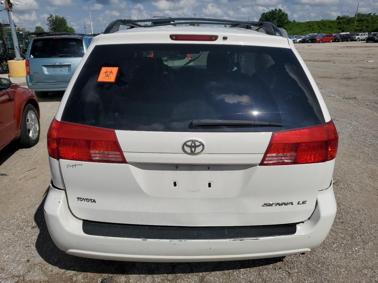 2004 Toyota Sienna Ce VIN: 5TDZA23C24S220796 Lot: 63242294