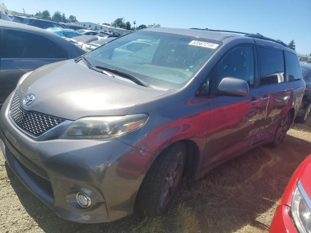 Минивэны TOYOTA SIENNA 2016 Серый