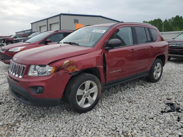  JEEP COMPASS 2012 Червоний