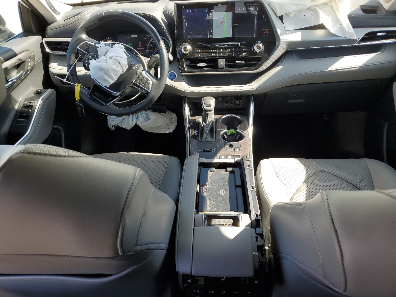 5TDEBRCH2MS034417 2021 Toyota Highlander Hybrid Platinum