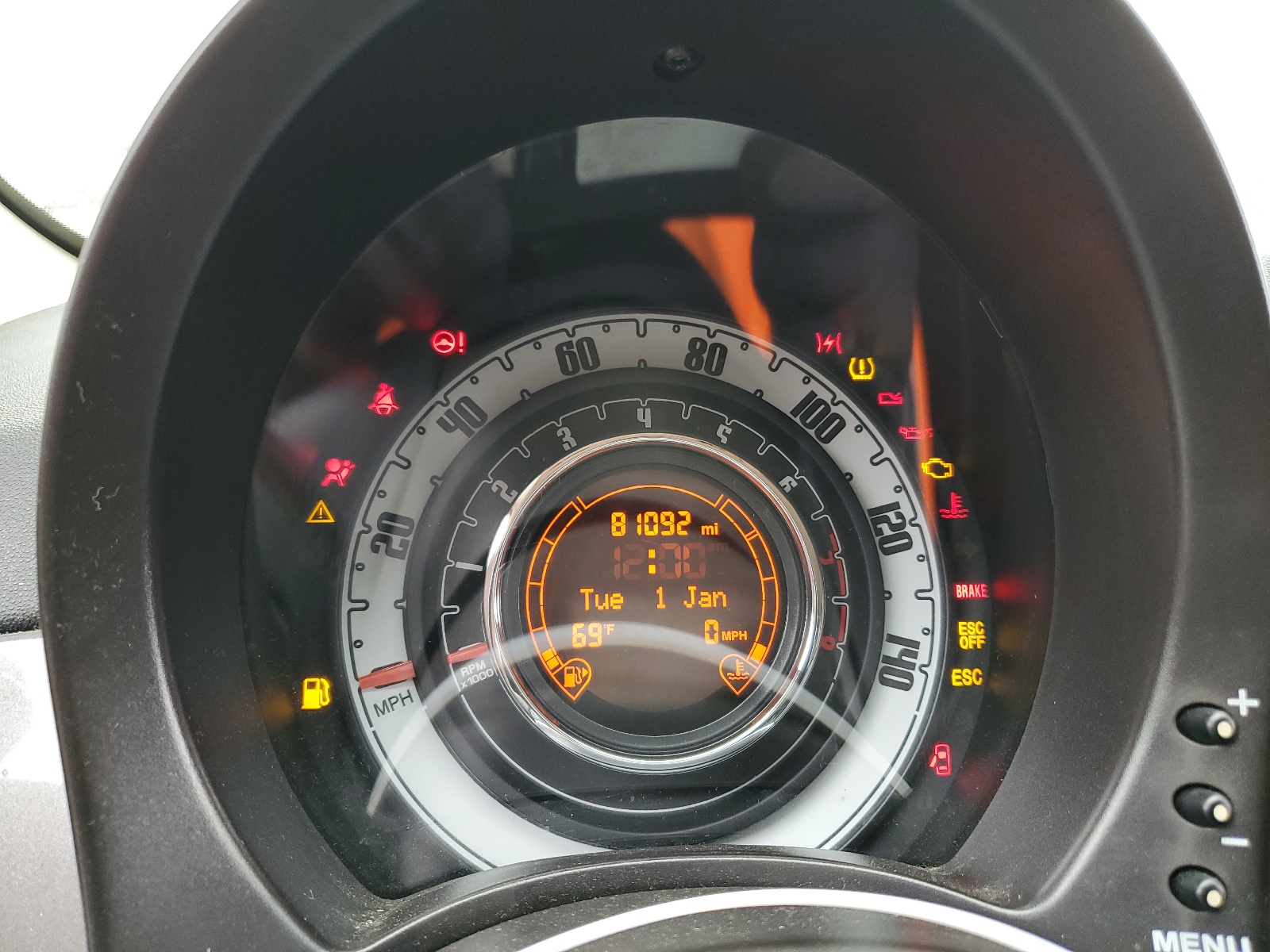 3C3CFFAR4CT119967 2012 Fiat 500 Pop