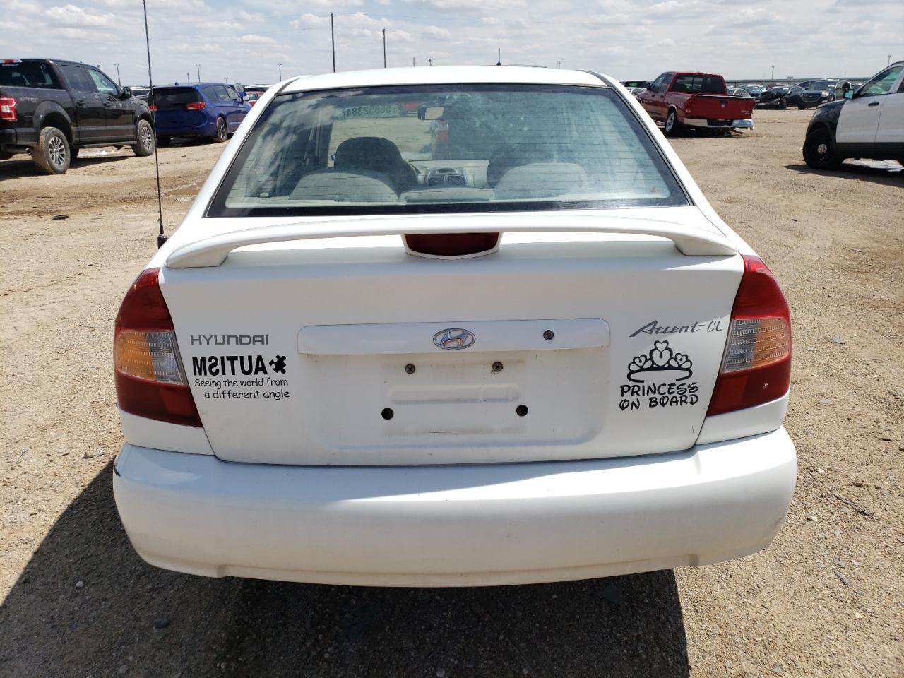 2002 Hyundai Accent Gl VIN: KMHCG45C02U344342 Lot: 56852384