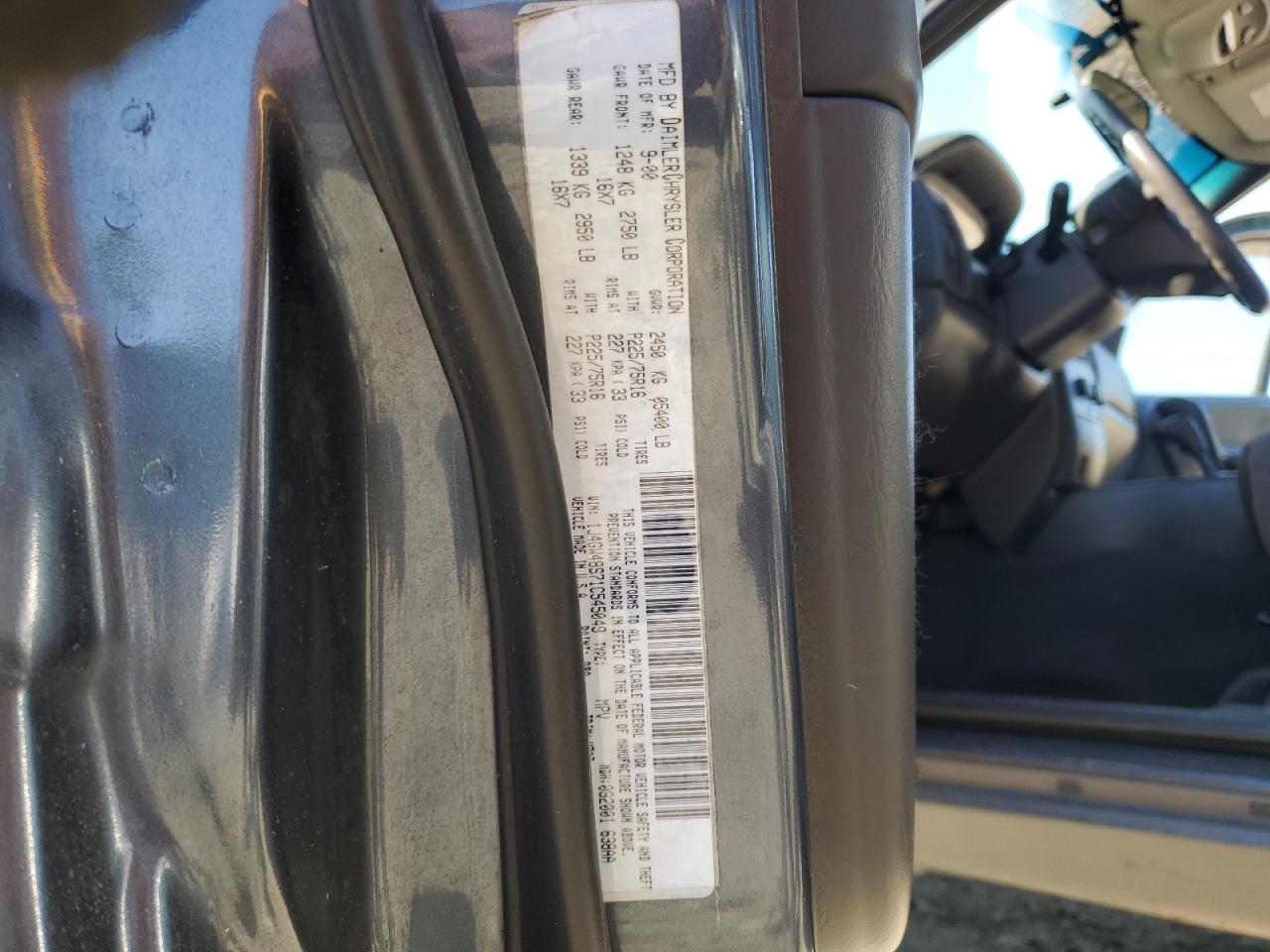 2001 Jeep Grand Cherokee Laredo VIN: 1J4GW48S71C545049 Lot: 56014764