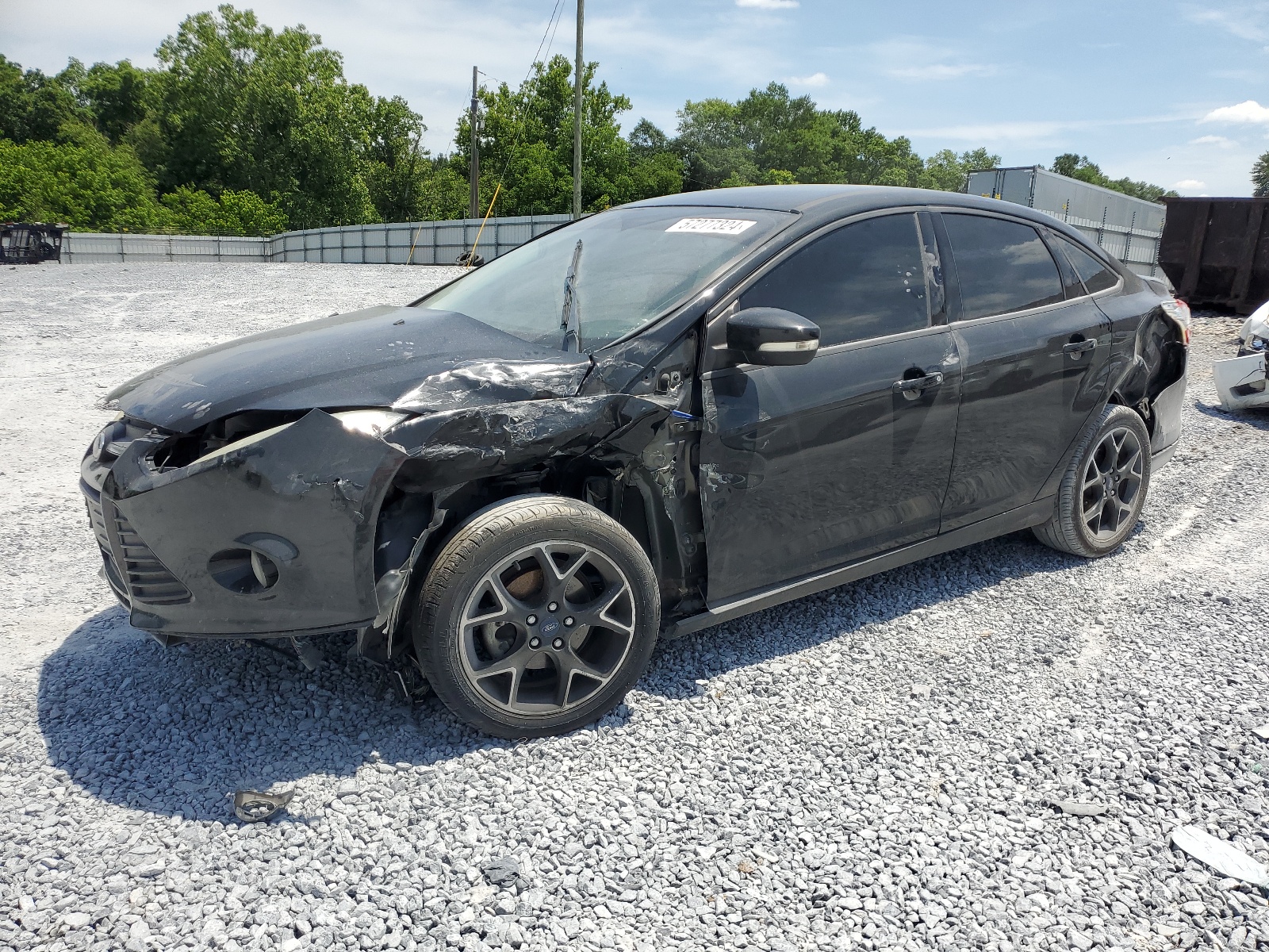 2014 Ford Focus Se vin: 1FADP3F22EL262508