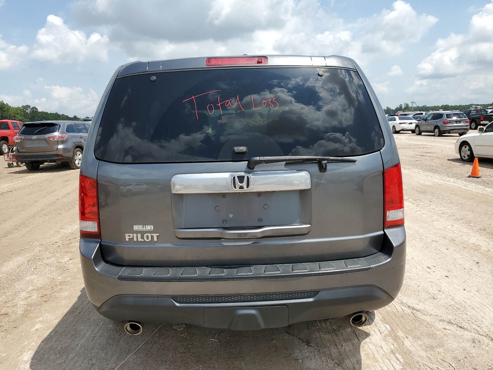 5FNYF3H56DB034311 2013 Honda Pilot Exl