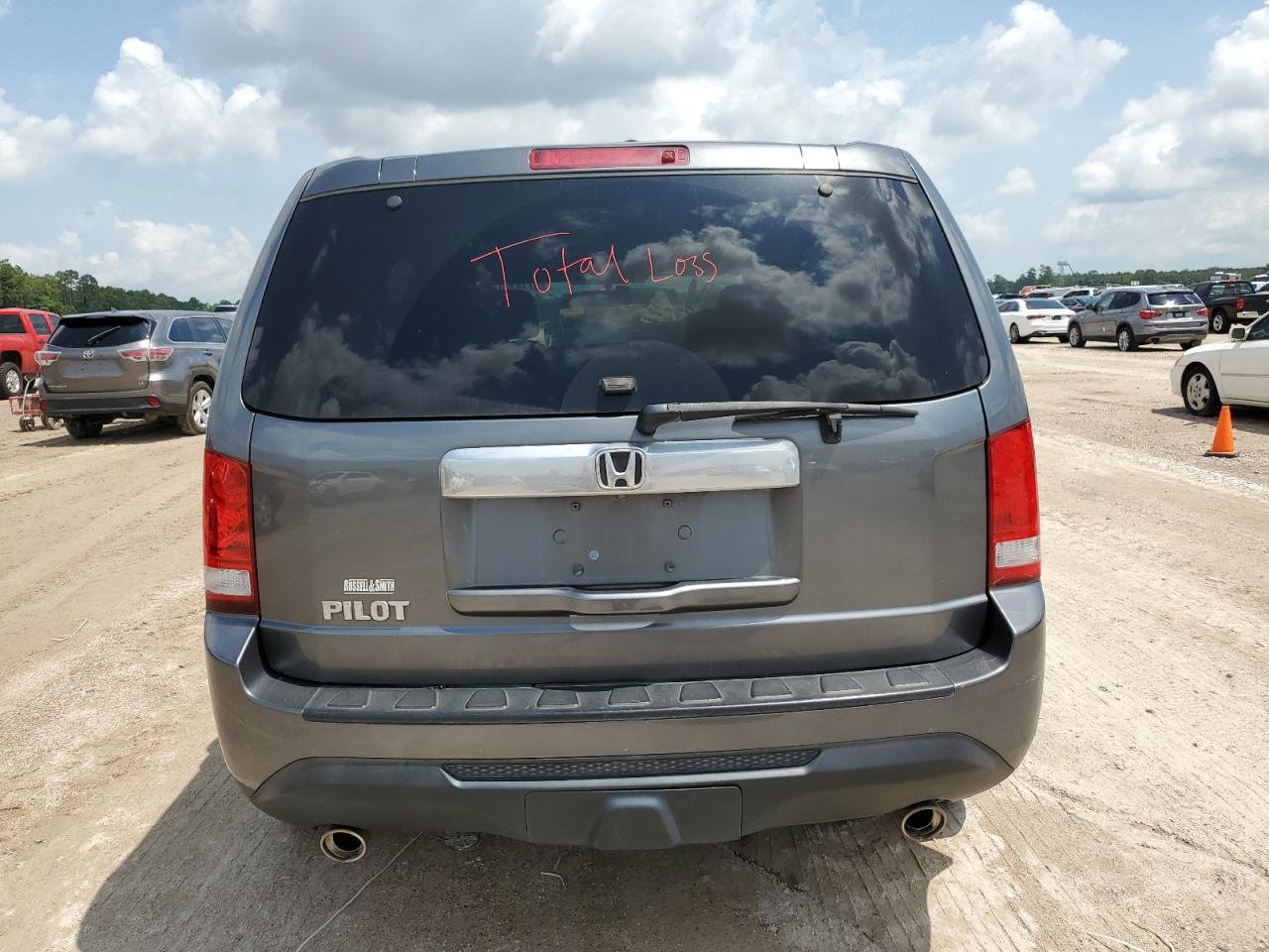 2013 Honda Pilot Exl VIN: 5FNYF3H56DB034311 Lot: 57143244