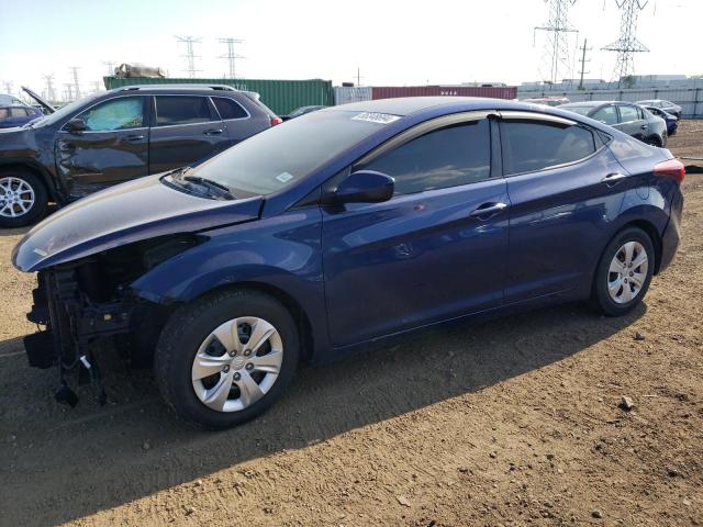  HYUNDAI ELANTRA 2016 Granatowy