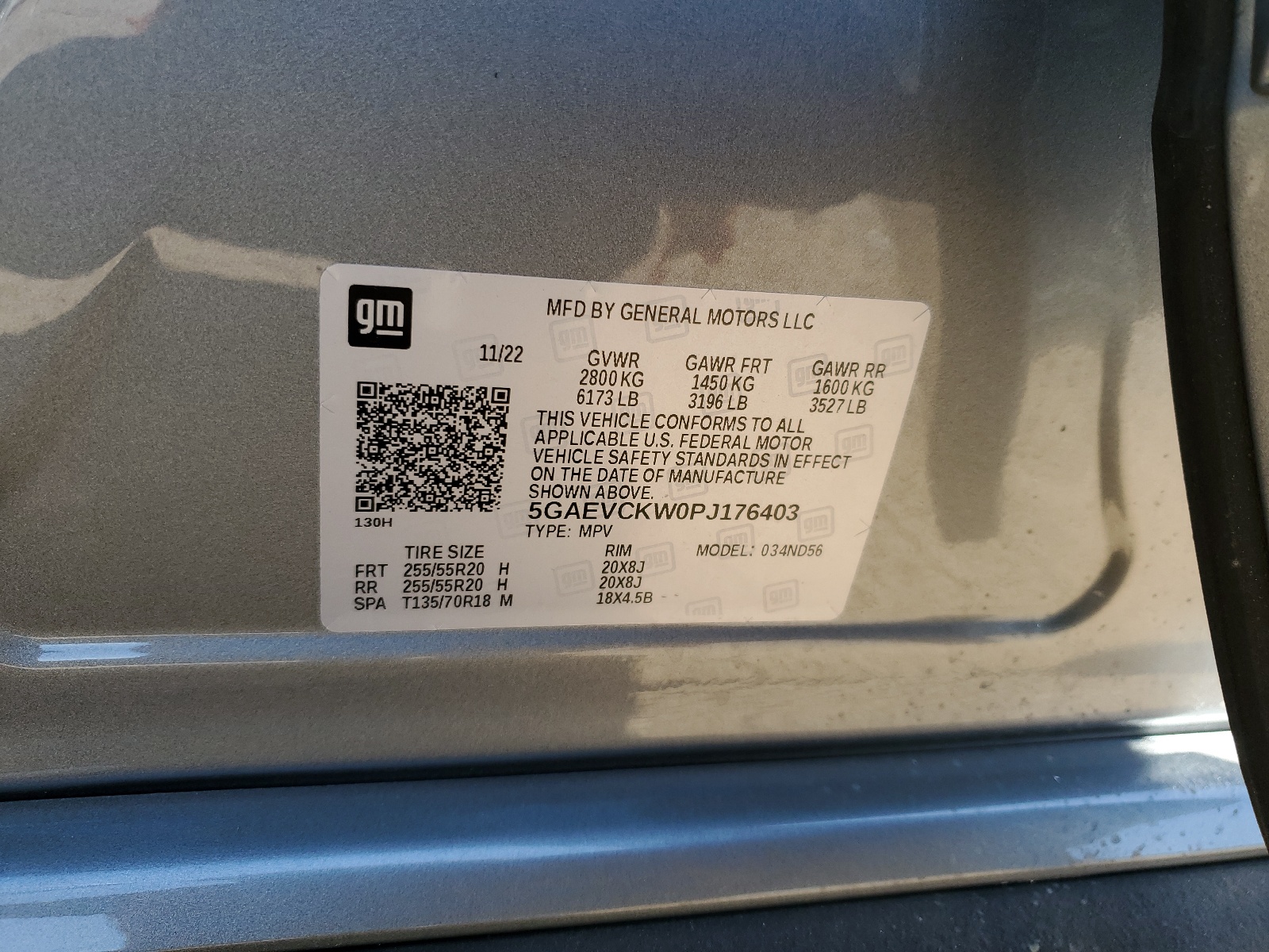 5GAEVCKW0PJ176403 2023 Buick Enclave Avenir