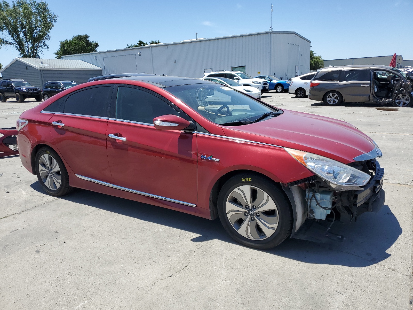 2015 Hyundai Sonata Hybrid vin: KMHEC4A47FA127591