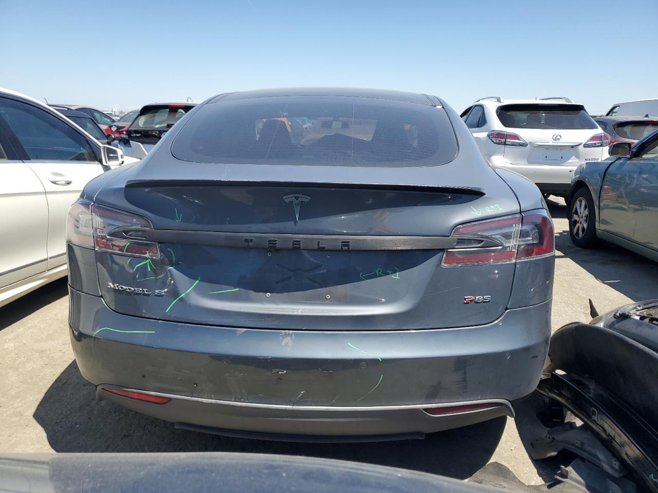 2014 Tesla Model S VIN: 5YJSA1H12EFP30168 Lot: 54452354